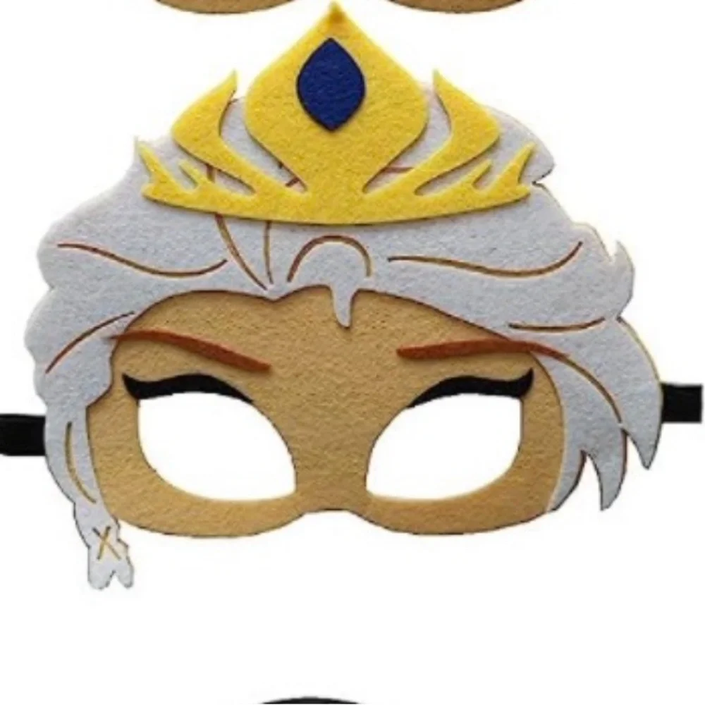 COPY - Disney Frozen’s Elsa & Anna Fun Felt Face Mask with Elastic Straps Brand…